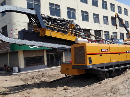 首台徐(xú)工XZ286PLUS水平(píng)定向鑽(zuan)機初戰(zhàn)告捷