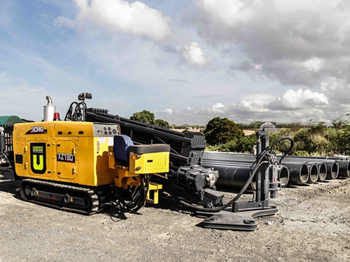 徐工(gōng)水平定(dìng)向鑽機(jī)新西蘭(lan)奧克蘭(lan)光纜鋪(pu)設